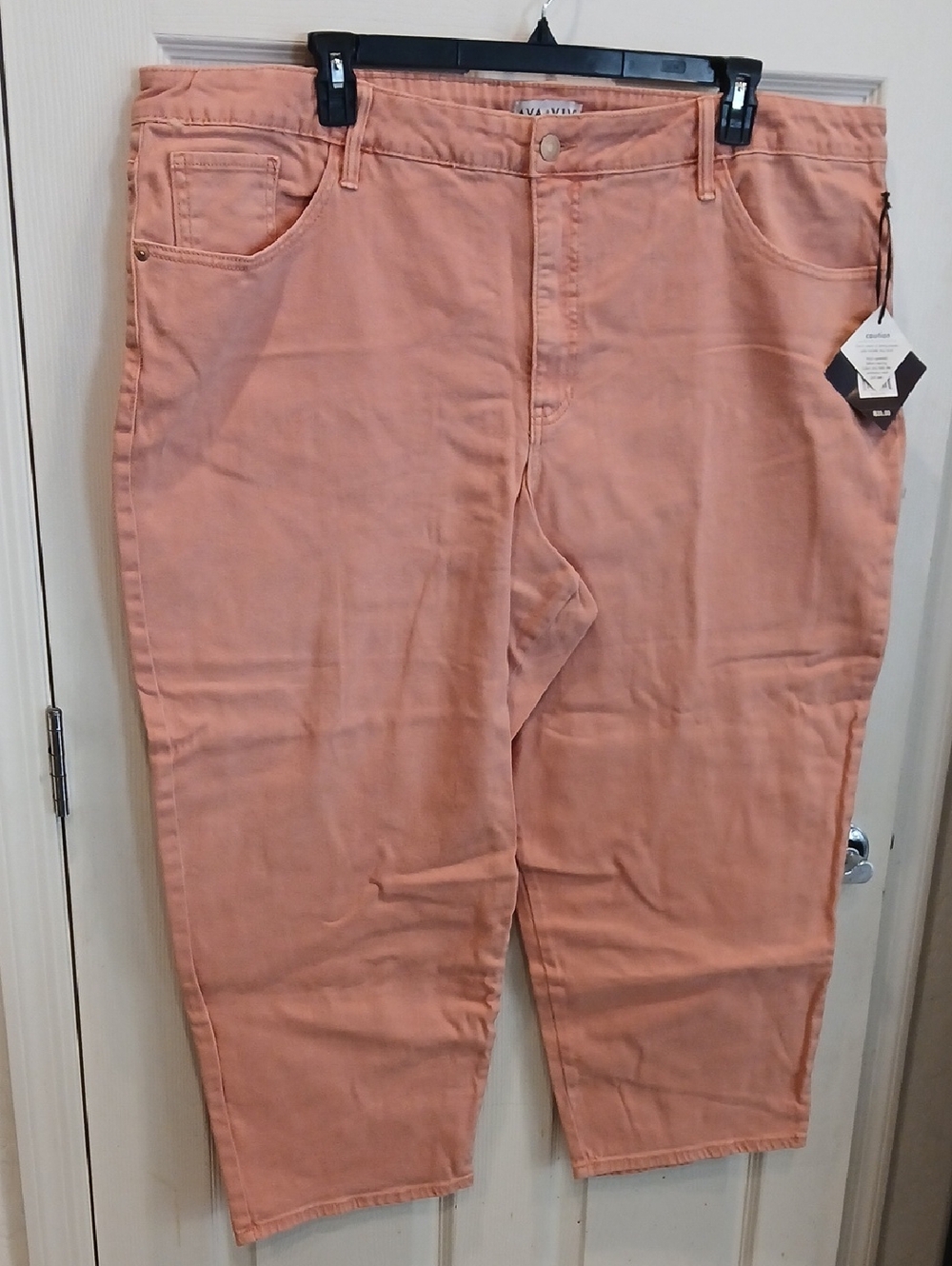 Ava & Viv High Rise Jeans - Peach